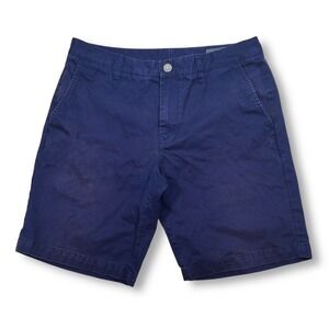 Bonobos Mens 9" Slim Fit Chino Shorts‎ Casual Blue Mens 33